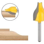 Fresa Madera Moldura Zócalo Marcos Vástago 1/4 X 38.1mm