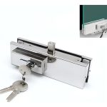 Cerradura Para Puerta De Vidrio 8 A 12mm 1pcs