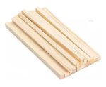 Madera De Balsa Palitos 150 X 6 X 6 Mm 10un Cuadrado - Imagen 2