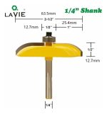 Fresa Madera Moldura Zócalo Espigadora Vástago 1/4 - Imagen 2