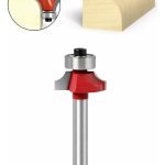 Fresa Madera Cuarto Rodón Vástago 1/4 X 1/4