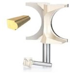 Fresa Madera Moldura Marcos 1/4*r9.5 Toma 1/4 Carburo Tungte