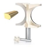 Fresa Madera Moldura Marcos 1/4*r9.5 Toma 1/4 Carburo Tungte