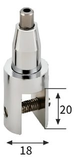 Kit Anclaje Para Soporte Letrero Colgante - Imagen 2