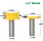 Fresa Madera Tinajas Grados Vástago 1/2 Alta Duresa - Imagen 3