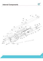 Actuador Lineal Dc 12v 1000n Stroke 150-500 Nm, Elevador Elé - Imagen 2