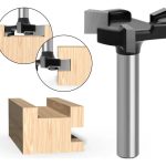 Fresa Madera Vaciado Invertida Copiadora T Toma 1/4x6.35