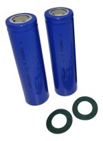 Celdas Li-ion 18650 ( 2un ) 3.7v A 4.2v Max 1ah Sin Placas - Imagen 2