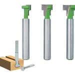 Fresa Tipo T Para Pernos Anclaje 3un 3 Medidas