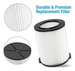 Filtro Ridgid Húmedo Seco Vf4000 Vac Para Dif Mod Compatible - Imagen 5