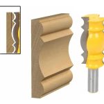 Fresa Madera Moldura Zócalo Marcos Vástago  1/2  X 60mm