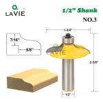 Fresa Madera Moldura Tablero Toma 1/2 Set 4 Pcs - Imagen 5