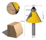 Fresa Madera Copiadora 30° Grados Vástago 1/4 Alta Dureza - Imagen 2