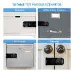 Cerradura Mecánica Con Contraseña, Cerrojo Deslizante - Imagen 6