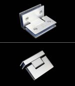 Bisagra Puerta Shower Vidrio 8 A 12m Vidrio.a A Vidrio 2un - Imagen 5