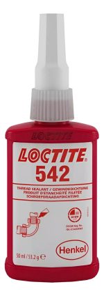 Loctite 542 Traba Hilo Tuberias Hidráulicas Neumáticas 50ml
