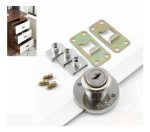 Cerradura Chapa Lateral Kardex Cajonera 1pcs P/3cajon 120cm