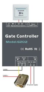 Abre Puerta Portón Con Celular Sms Gsm Rtu G202 200 Us - Imagen 2