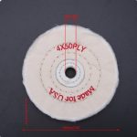 Pulido Joyas Rueda Tela Algodon 4 X 50mm - Imagen 2