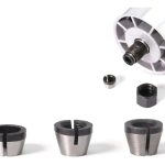 Adaptador Fresa Madera  1/4 , 8mm Y 6mm Para Router De  1/4