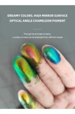 Pigmento Polvo Para Uñas Chameleon Flakes 12pcs - Imagen 3