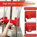 Candado Para Contenedores Ajustable Con Llave - Imagen 5