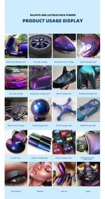 Pigmento Polvo Para Uñas Chameleon Flakes 12pcs - Imagen 2