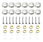 Tapa Tornillo Inoxidable Embellecedor 12un - Imagen 2