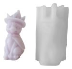 Molde Silicona Velas Y Jabón Gato Hechicero
