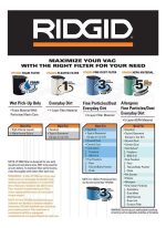 Filtro Para Ridgid Húmedo Seco Vf6000 5 Capas - Imagen 5