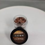 Glitter Café Para Resina Uñas Llaveros Aros Pigmento