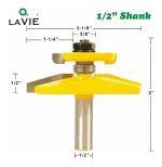 Fresa Madera Moldura Zócalo Marcos Vástago  1/2  Panel - Imagen 3