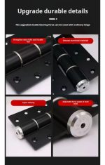 Bisagras De Amortiguación Hidráulica Cierre Suave 2pcs - Imagen 3