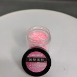 Glitter Rosa Claro Para Resina Uñas Llaveros Aros Pigmento