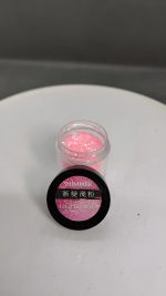 Glitter Rosa Claro Para Resina Uñas Llaveros Aros Pigmento