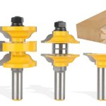 Fresa Madera Puertas Marcos Paneles Vástago 1/2