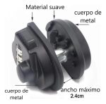Candado De Seguridad Para Gatillo Armas Con Clave Lockforall - Imagen 2
