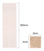 Madera De Balsa 500 X 3 X 3mm 15un - Imagen 2