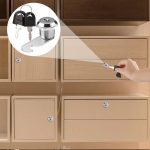 Cerradura Chapa Casillero Guantera Puerta 25mm Max 1un - Imagen 4