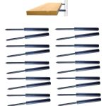 Soporte Oculto Repisa Flotante 7cm 20 Piezas Acero Galb