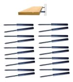 Soporte Oculto Repisa Flotante 7cm 20 Piezas Acero Galb