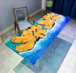 Resina Epóxica Cristal 4kilos 1:1 Profecional Especial Mesa - Imagen 3