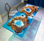 Resina Epóxica Cristal 4kilos 1:1 Profecional Especial Mesa - Imagen 6