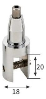 Kit Anclaje Soporte Letrero Colgador Repisa Gancho 3 Pc - Imagen 2