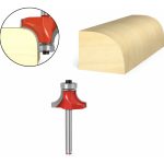 Fresa Madera Cuarto Rodón Vástago 1/4 X R25