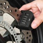 Candado Freno De Disco Con Clave Para Moto O Bicicleta Inox - Imagen 5