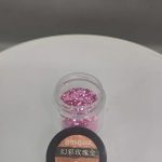 Glitter Oro Rosa Para Resina Uñas Llaveros Aros Pigmento
