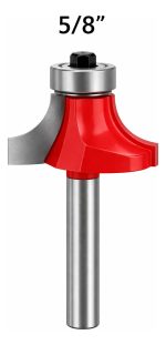 Fresa Madera Cuarto Rodón Vástago 1/4 X R15.8 - Imagen 3