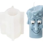 Molde Silicona Velas Y Jabón Rostro Feliz