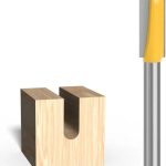 Fresa Madera Recta Canal Toma 1/4 X 3/8 1pcs